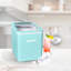 Machine à glaçons de comptoir portative automatique de 26 livres Igloo, turquoise-124849099