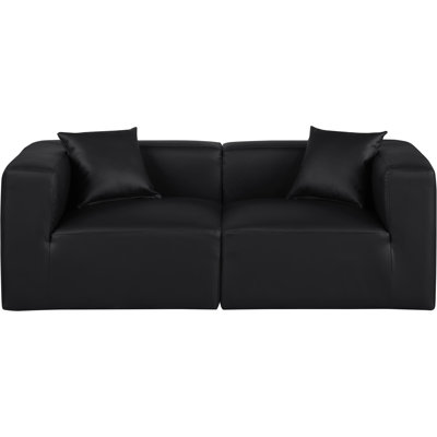 Canapé modulaire 2 pièces rembourré