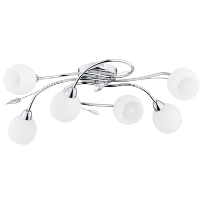 Virginia Glass Flush Mount