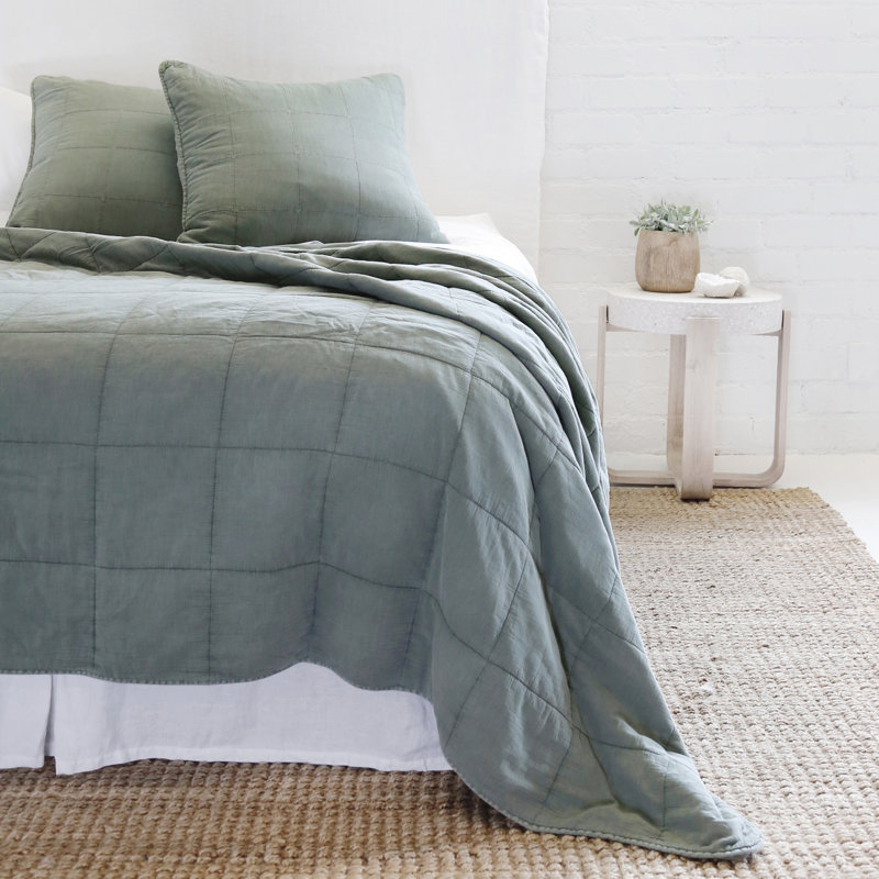 Antwerp Coverlet, Navy, King Coverlet