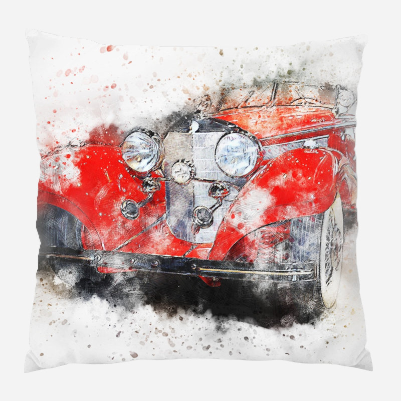Coussin de voiture Niall, Microsuède, Intérieur