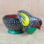 Pot décoratif en bois coq Nordman