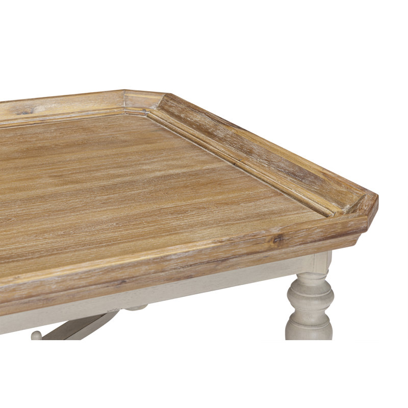 Table basse Amalia délavée / gris brume