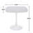 Square Dining Table with Metal Pedestal-1356093783-1356093779-1356093776