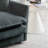 Grey Chenille Sofa With Armless Design