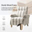 Fauteuil inclinable manuel en polyester Adamsville Farmhouse-303269309