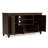 Carlton 54"W Solid Wood Transitional TV Stand for TVs up to 60" with 2 Cabinets and Adjustable Shelves-2100671223