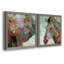 «Paint Splash Elephant», ensemble de 2 impressions sur toile-1701436791-1701436788