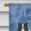 Caniche en polyester à 2 côtés 40 x 28 po standard welcome drapeau maison-957493074