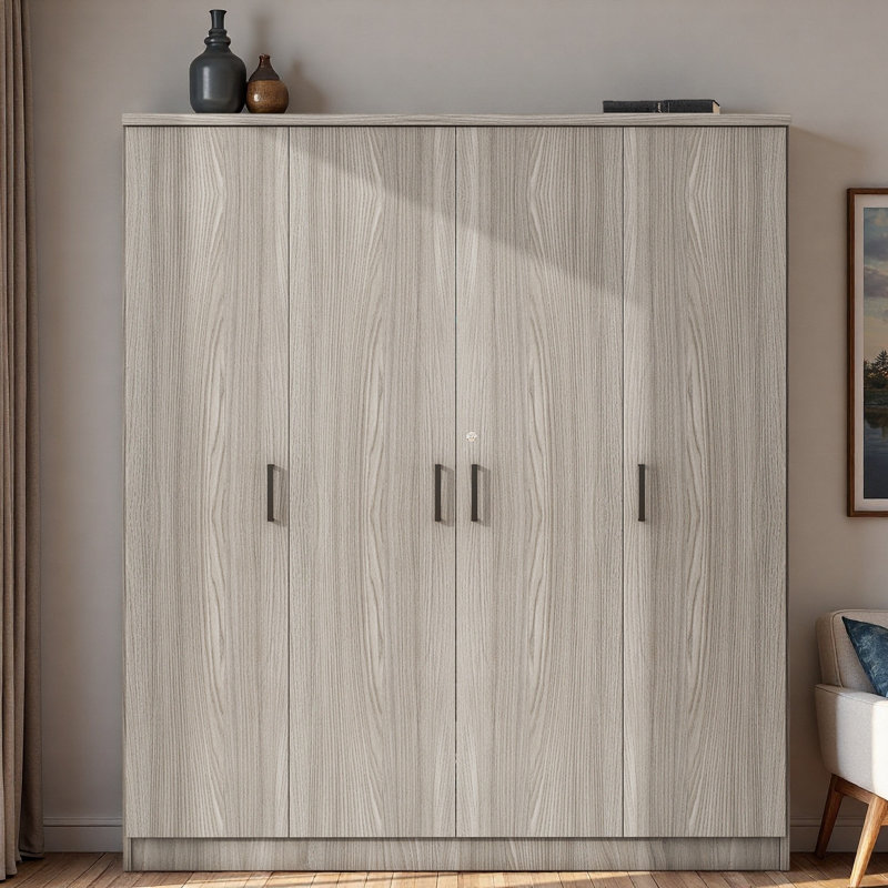 Armoire 4 portes avec 1 tiroir