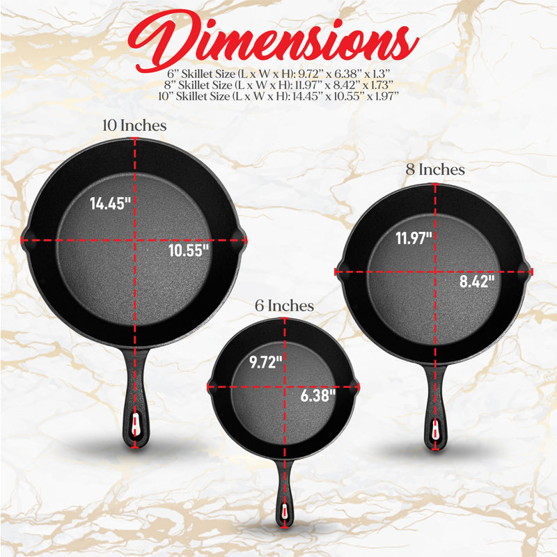 Non-Stick Skillet Set
