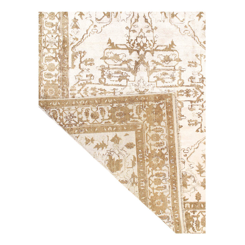 One-of-a-Kind Rectangle 8'7" X 11'11" Hand Knotted Area Rug