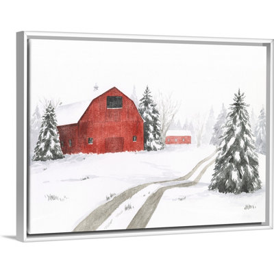 Reproduction d’art sur toile Evergreen Farm II par Grace Popp