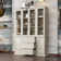 3 Drawer Display Case Curio Cabinet With Glass Doors