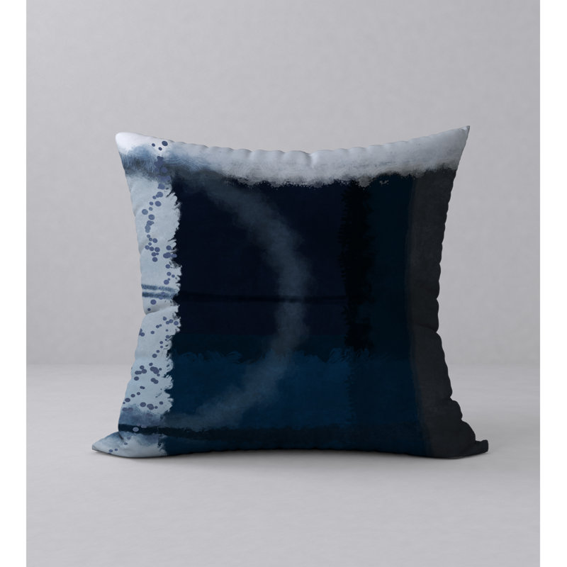 Housse de coussin décorative carrée à la mode et insert, H 18 po x l 18 po