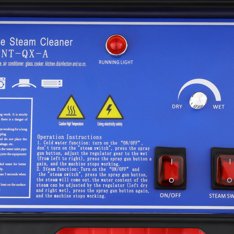 1700W High Pressure Steam Cleaner