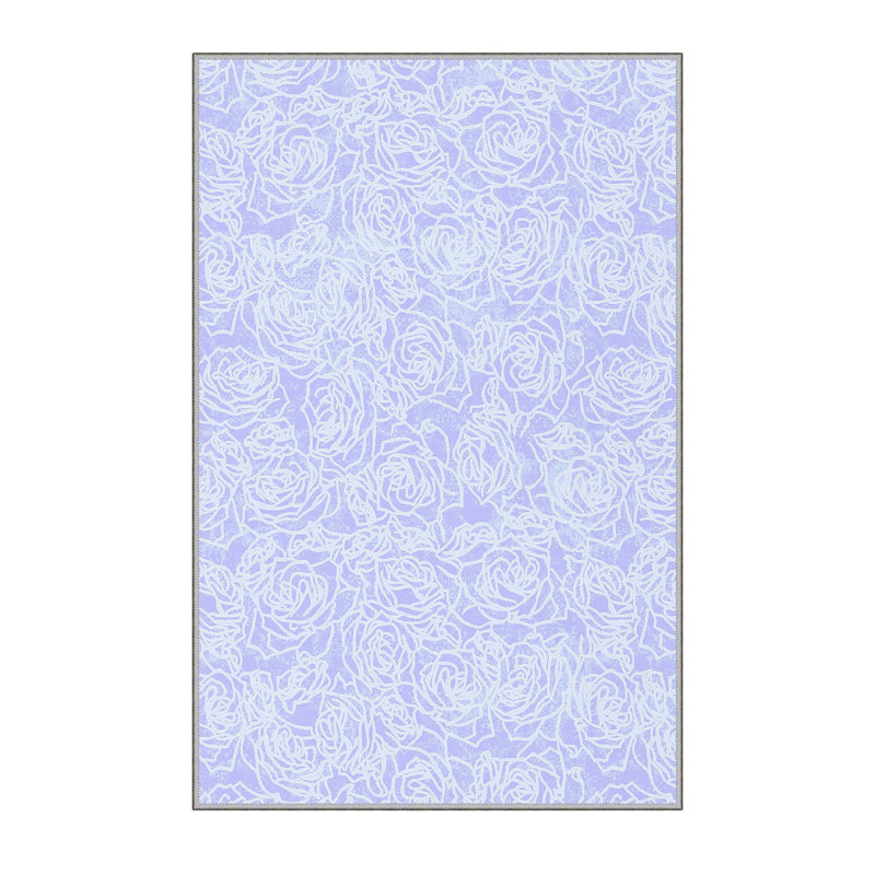 Premium Hall Carpet, 100% Polyester, 39.4 x 59.1 inches | 8 mm Pile Height, 650 g/m² | Antibacterial, Non-Slip PVC Felt Dot Underside, Machine Washable | 3D Digital Print, Durable & Stylish for Home Decor