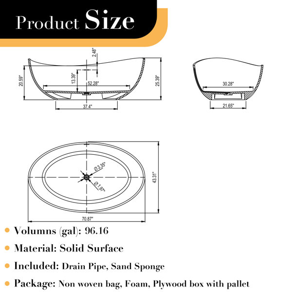 Dimensions du produit