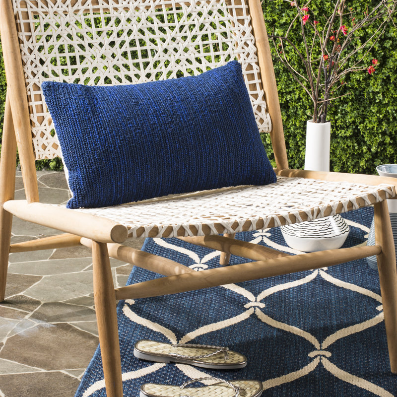 Outdoor Reversible Throw Pillow