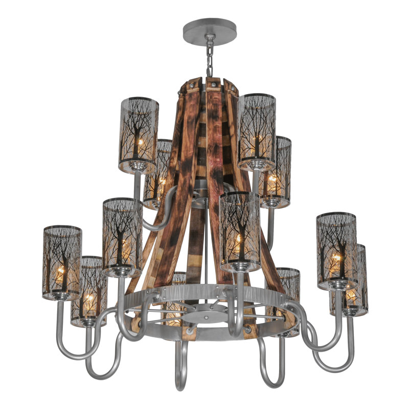 Droitwich 12 - Light Chandelier