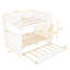 Bunk Bed with Trundle,Platform Bed,Bed Frame-335701084