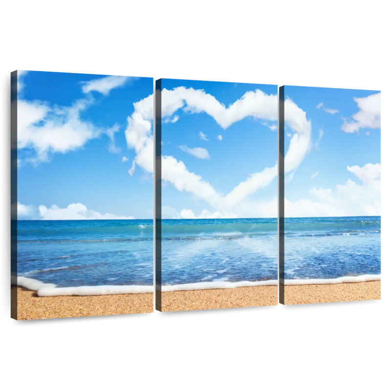 Alvord Love The Sea, H 28 po x l 45 po