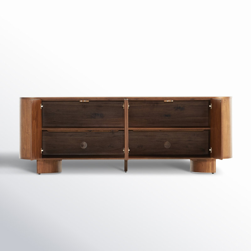 Paden Sideboard, Seasoned Brown Acacia