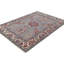Tapis oriental moderne unique gris clair 4 x 6 One-of-a-Kind