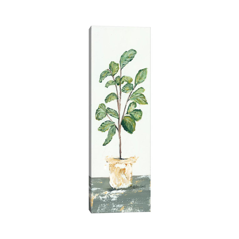 Fig Tree by Roey Ebert - Painting on Canvas, Wrapped Canvas, 152.4cm H x 50.8cm W x 1.91cm D