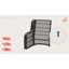 Chaise de patio pivotante avec coussins Kahane-2021654254