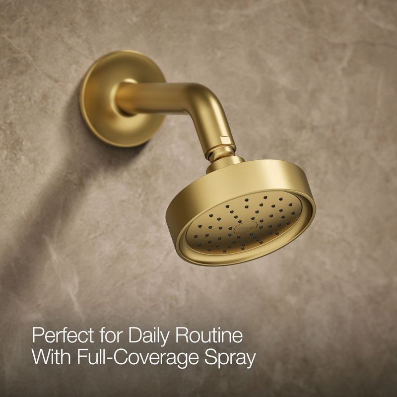 Purist Shower Trim, Lever Handle, Vibrant Brushed Moderne Brass