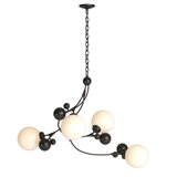 Sprig 4 - Light Unique/Statement Geometric Chandelier