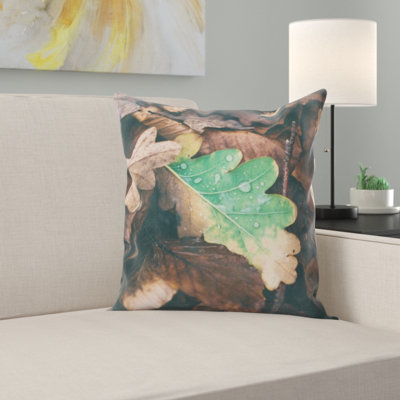 Coussin de feuilles