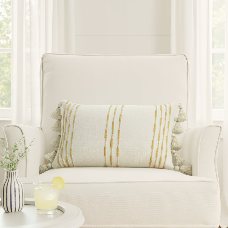 Favager Cotton Throw Pillow