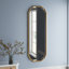 Miroir biseauté pleine grandeur traditionnel Everly