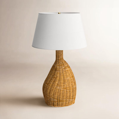Dehn Wicker/Rattan Table Lamp