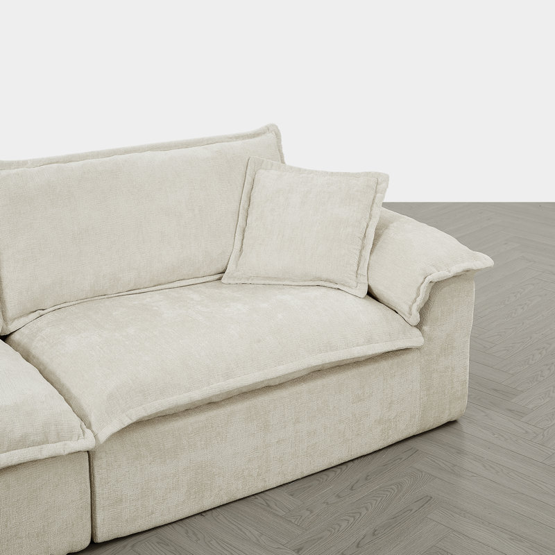 Canapé modulaire Boneless, Crème