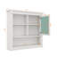 Armoire de salle de bain murale 32 pouces avec miroir, armoire à pharmacie avec 4 tablettes personnalisables-961123603