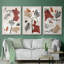 Soft Palms IV, reproduction sur toile 3 pièces-91887682-91887681