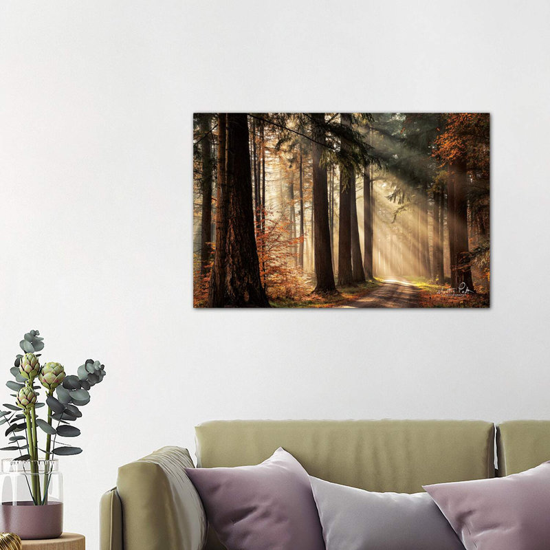 «Fresh Autumn Light» par Martin Podt - reproduction d'art, Toile tendue, H 26 po x l 40 po x 1,5 po