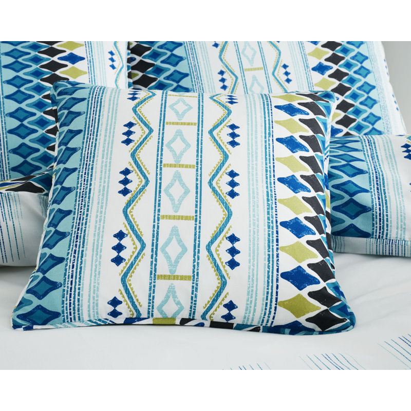 Striped Square Throw Cushion