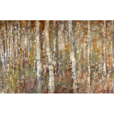 Birch Forest Painting