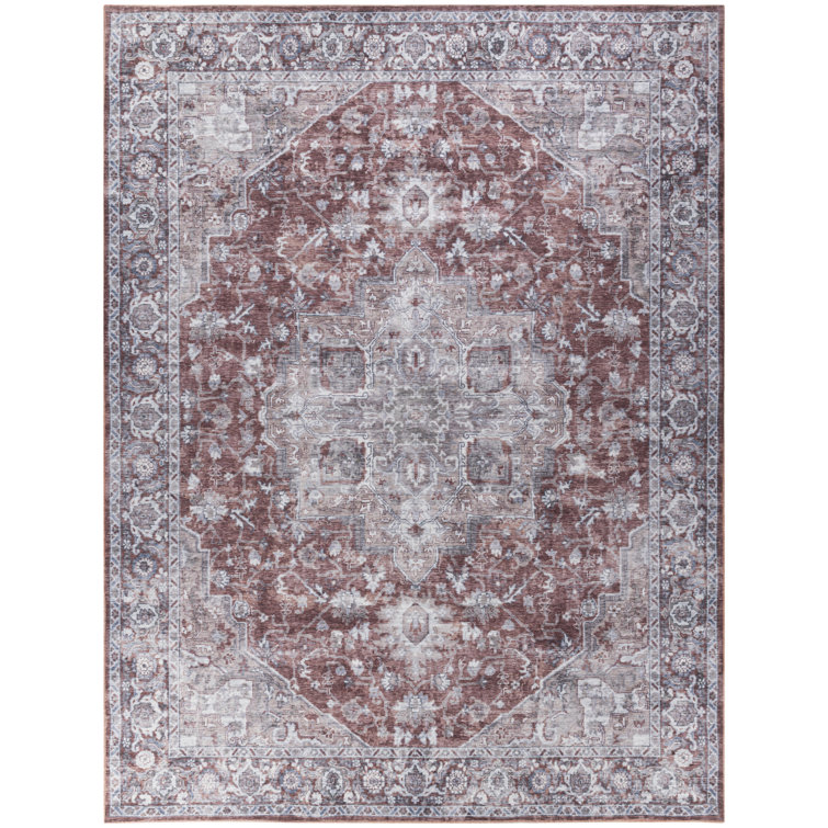 Persian Machine Washable Area Rug