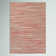 Garbielle Striped Sand Maroon Salmon Indoor Outdoor Area Rug