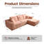 Canapé modulaire rembourré Boneless-678963255-687821698