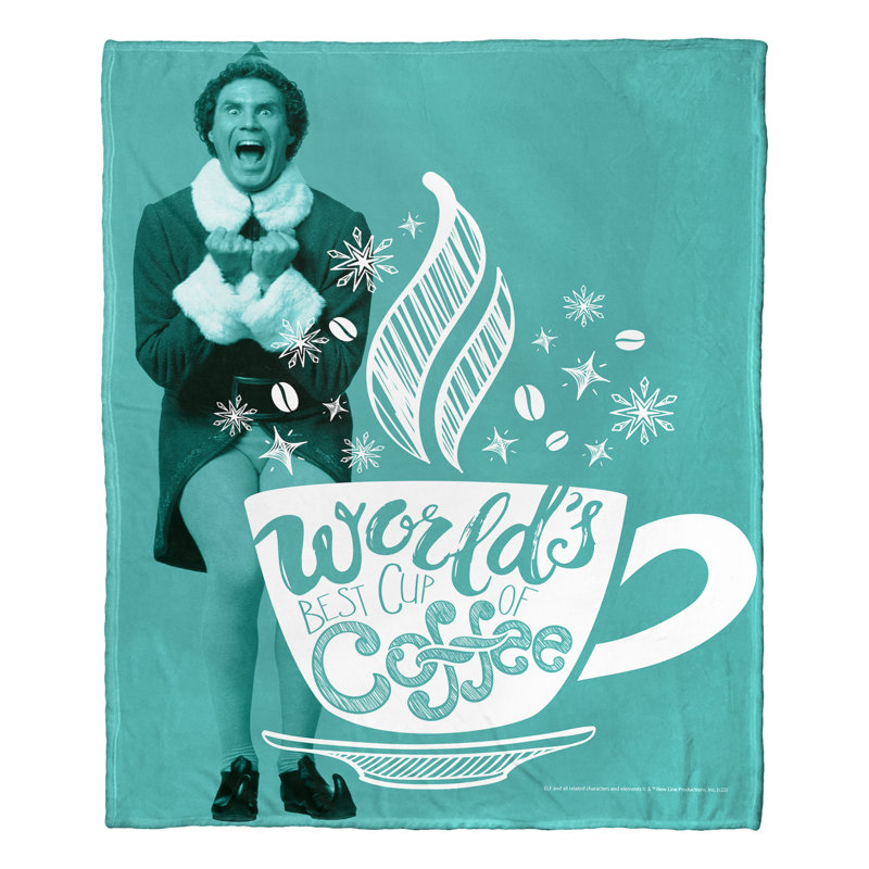 Jeté en soie Warner Bros. Elf Best Coffee