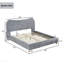 Lit plateforme tapissier Lunara-634291379