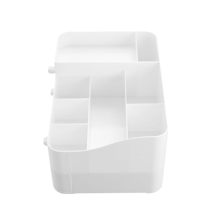 Small White Makeup Desktop Organizer