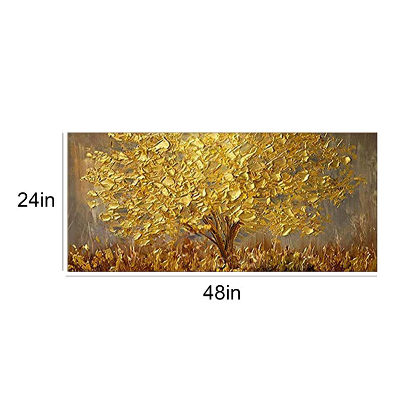 Wrapped Canvas Painting, 60cm H x 120cm W x 1cm D
