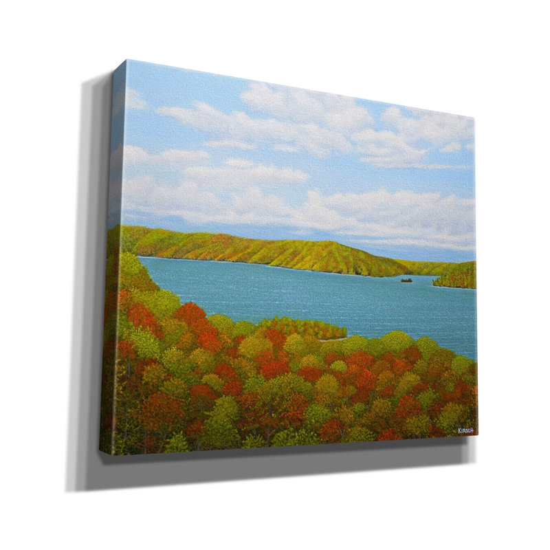 Toile épique «Autumn at Sir Sams» par Kenneth M Kirsch, 30 po x 26 po, H 26 po x l 30 po